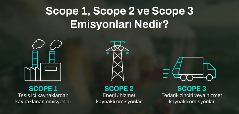 Scope 1, Scope 2 ve Scope 3 Emisyonları Nedir?