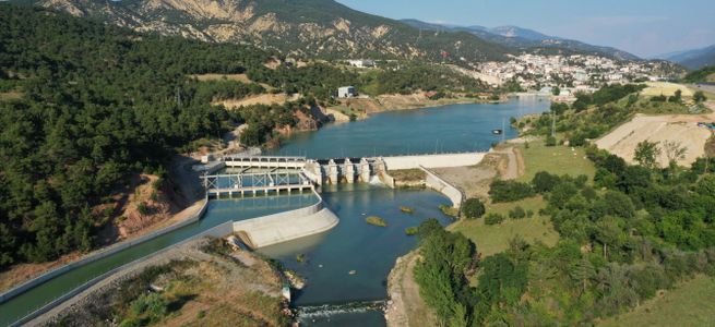Aydem Enerji’nin hidroelektrik santrali Akıncı HES’in resmi açılışı yapıldı