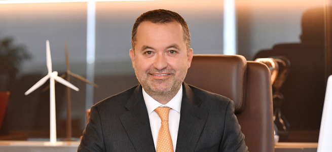 Aydem Enerji CEO’su ve Aydem Yenilenebilir Enerji Yönetim Kurulu Başkanı İdris Küpeli.