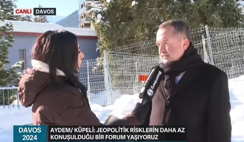 CEO’muz İdris Küpeli, Davos’ta Bloomberg HT’nin “Dünya Ekonomik Forumu” yayınına konuk oldu.