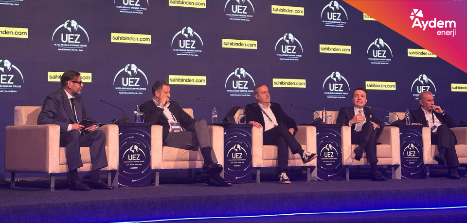Uluslararası Ekonomi Zirvesi'nde CEO’muz Serdar Marangoz da Yer Aldı