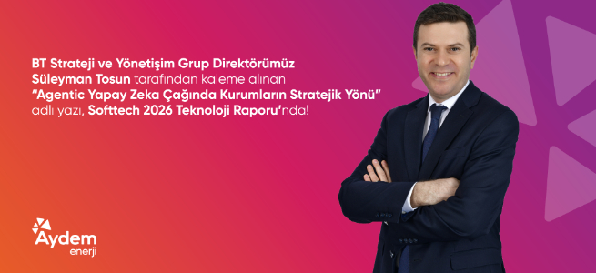 BT Strateji ve Y&ouml;netişim Grup Direkt&ouml;r&uuml;m&uuml;z S&uuml;leyman Tosun tarafından kaleme alınan &ldquo;Agentic Yapay Zeka &Ccedil;ağında Kurumların Stratejik Y&ouml;n&uuml;&rdquo; adlı yazı, Softtech 2026 Teknoloji Raporu&rsquo;nda!